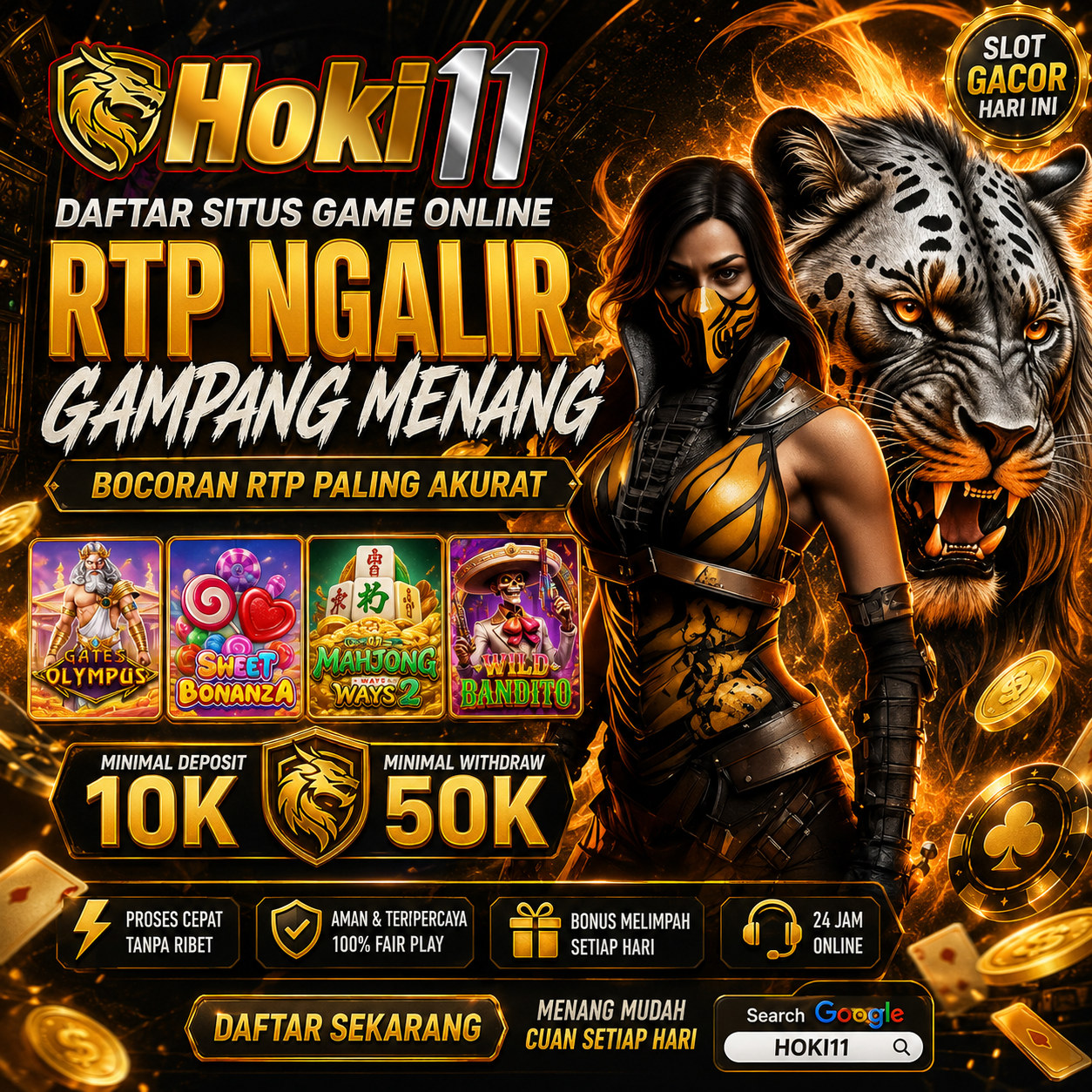 HOKI11 ☸ Daftar Situs Game Online Rtp Ngalir Gampang Menang