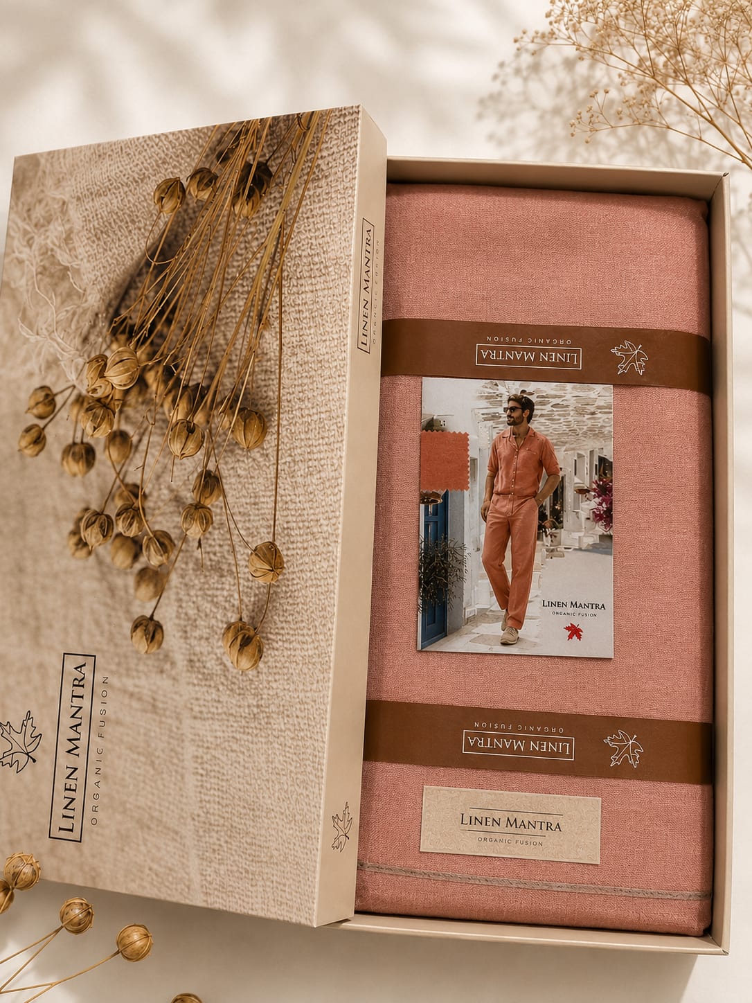 Coord Set Linen Gift Box