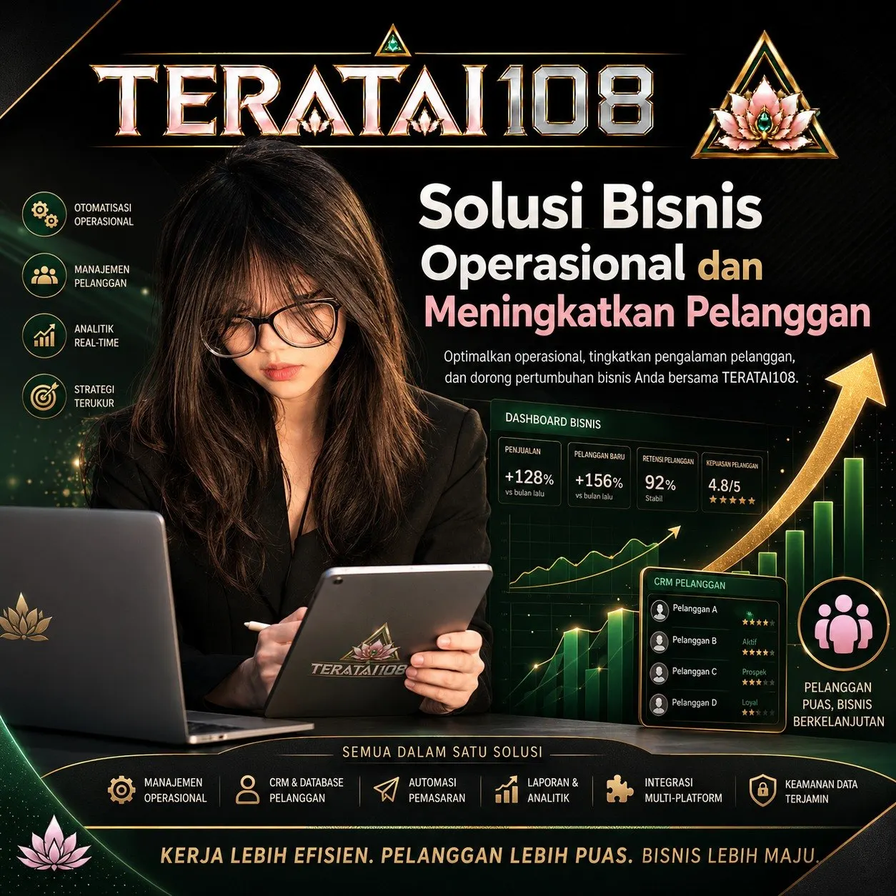 TERATAI108 Solusi Bisnis Operasional dan Meningkatkan Pelanggan