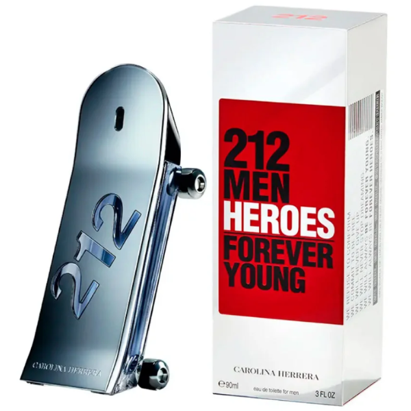 212 Heroes Forever Young Hombre 90ml Edt Carolina Herrera