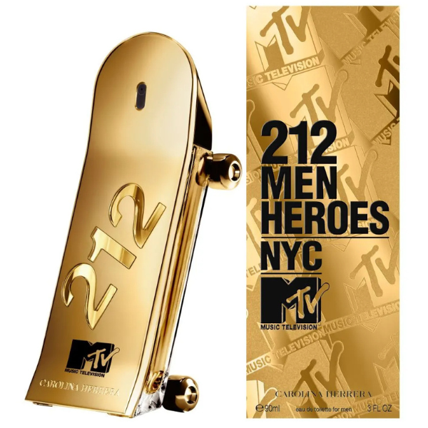 212 Heroes Mtv Hombre 90ml Edt Carolina Herrera