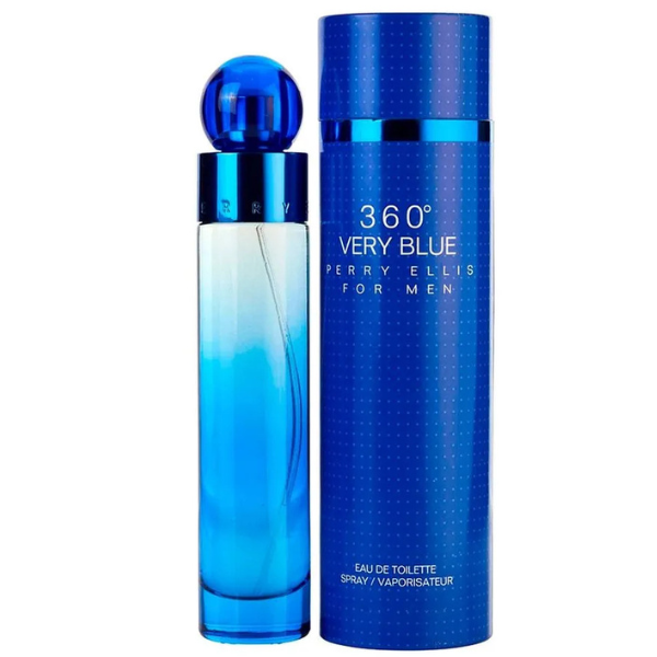 360 Very Blue Hombre 100ml Edt Perry Ellis
