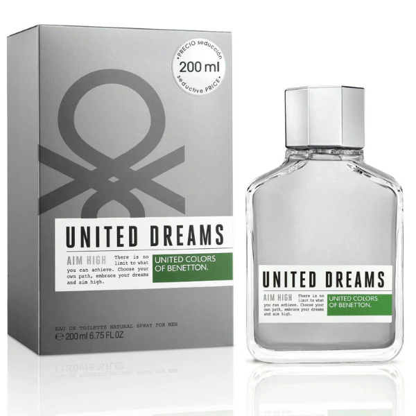 Aim High Gris 200ml Hombre Edt Benetton