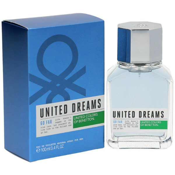 Go Far Azul Hombre 100ml Edt Benetton