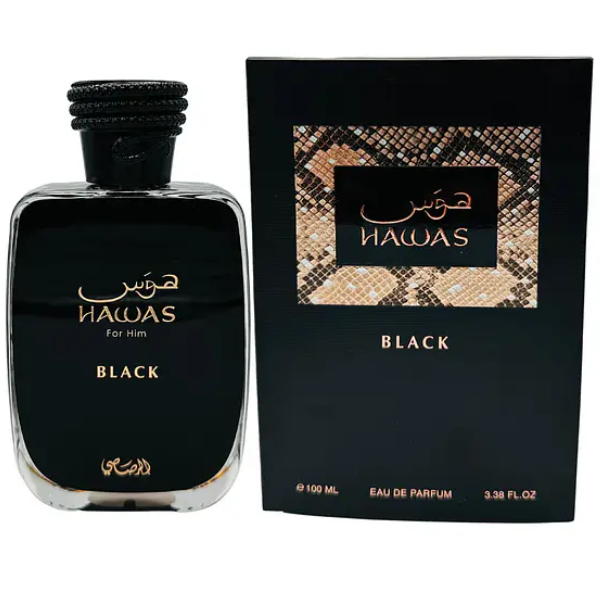 Hawas Black Hombre 100ml Edp Rasasi