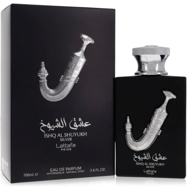 Ishq Al Shuyukh Silver Unisex 100ml Edp Lattafa