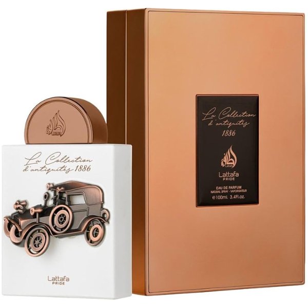 La Collection D Antiquites 1886 Vehiculo Unisex 100ml Edp Lattafa