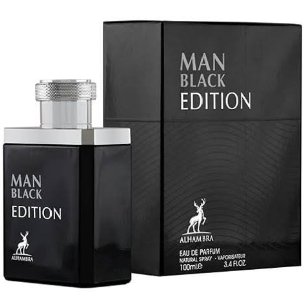 Man Black De Maison Alhambra Hombre 100ml edp