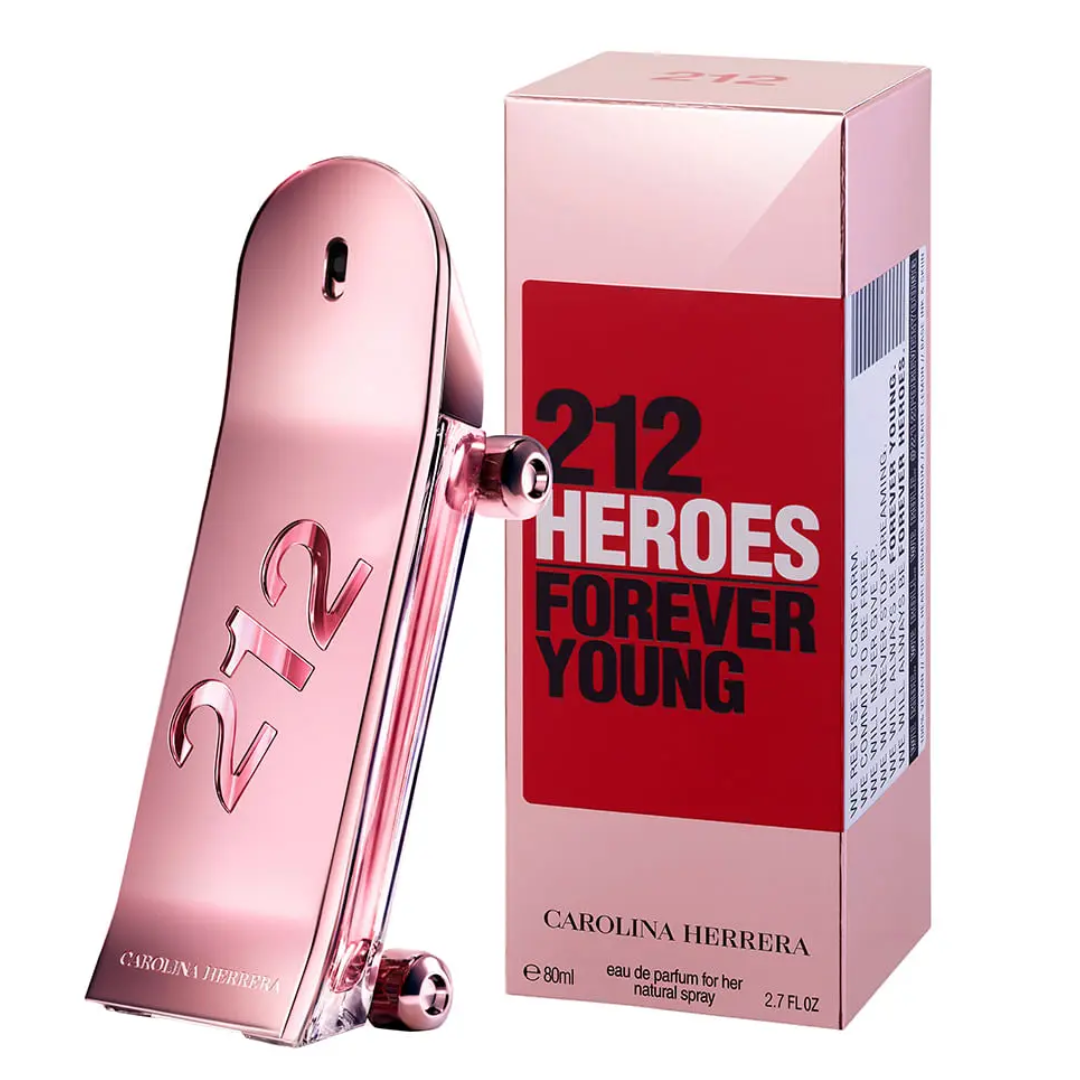 212 Heroes Forever Young Mujer 80ml Edt Carolina Herrera