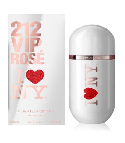 212 Vip Rose I Love Ny Edicion Limitada Mujer 80ml Edp Carolina Herrera