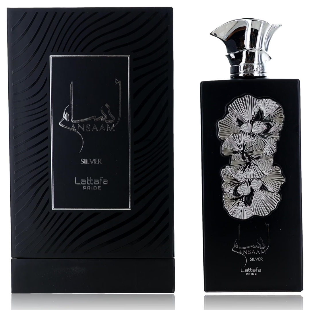 Ansaam Silver Unisex 100ml Edp Lattafa