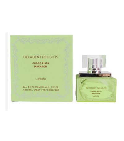 Decadent Delights Choco Pista Macaron Unisex 50ml Edp Lattafa
