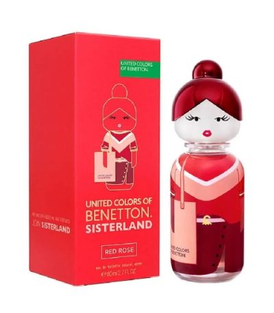 Sisterland Red Rose Mujer 80ml Edt Benetton