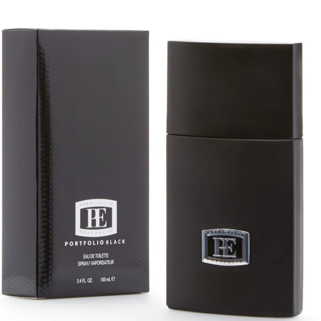 Portafolio Black Hombre 100ml Edt Perry Ellis
