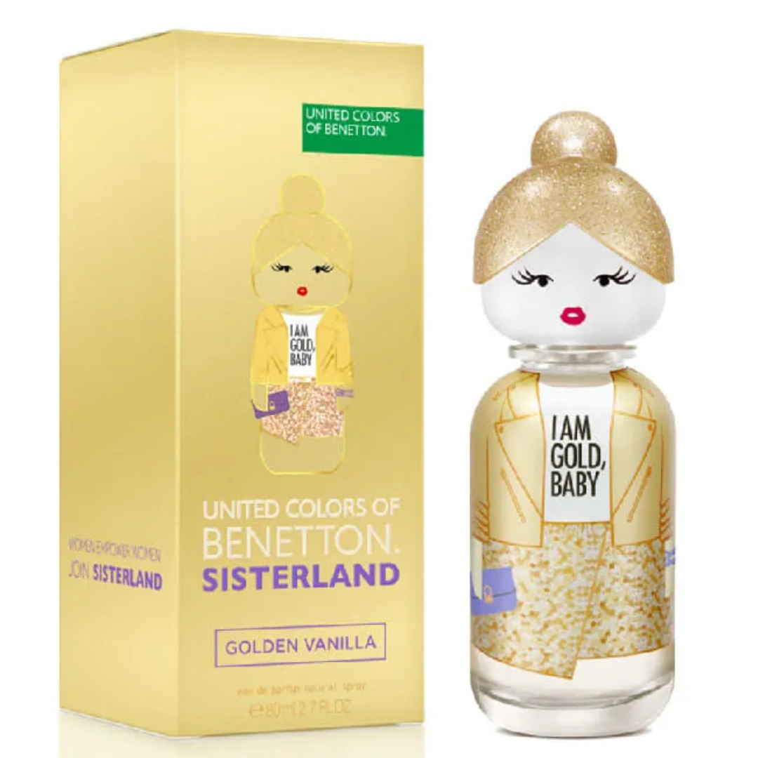 Sisterland Golden Vanilla Mujer 80ml Edt Benetton