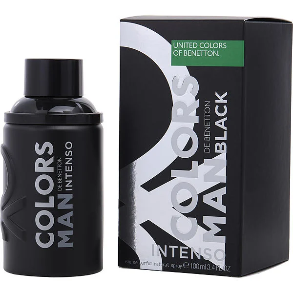 Colors Black Intense Hombre 100ml Edp Benetton