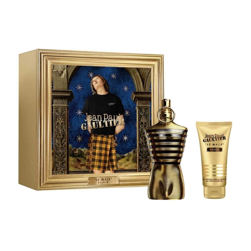 Estuche Jean Paul Gaultier Jean Paul Elixir Hombre 2pzs 125ml Edp + Gel De Baño
