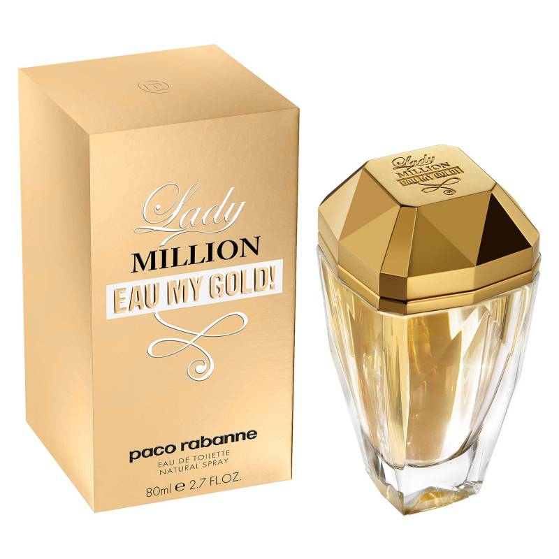 Lady Million Eau My Gold Mujer 80ml Edt Paco Rabanne
