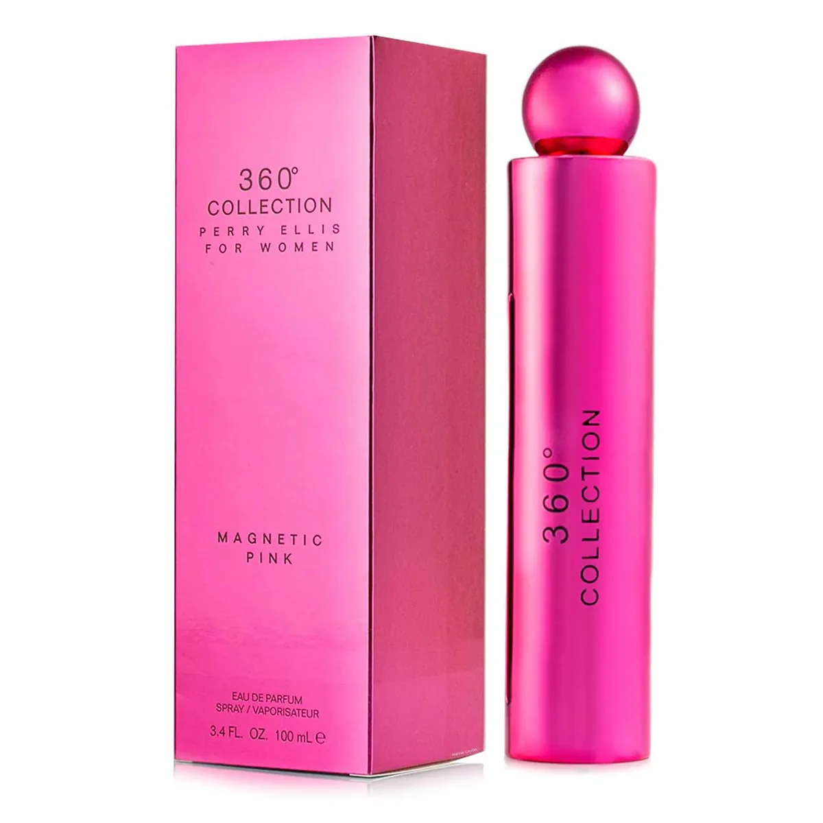 360 Collection Magnetic Pink Mujer 100ml Edp Perry Ellis