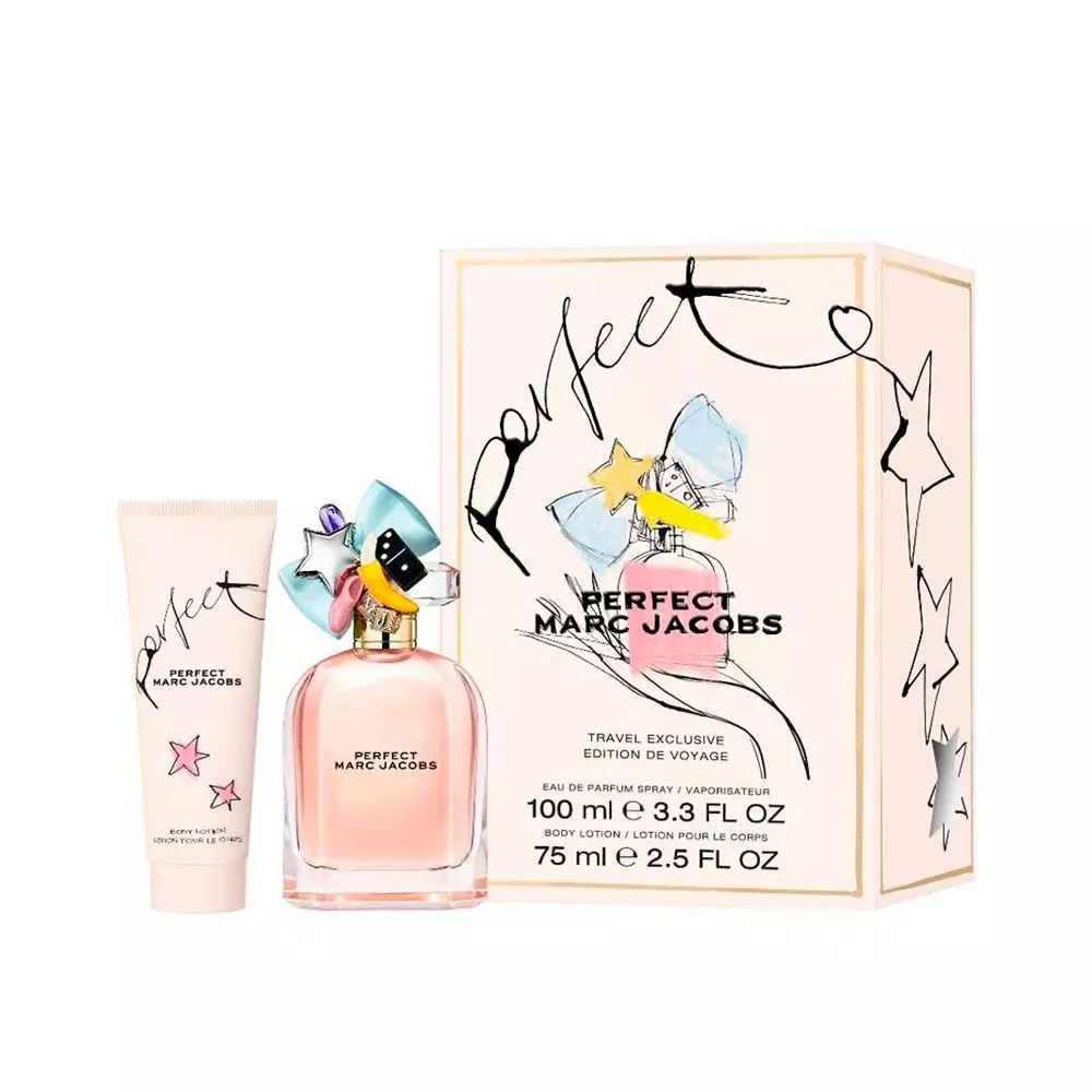 Estuche Marc Jacobs Perfect Edp 2pzs 100ml Edp + Crema