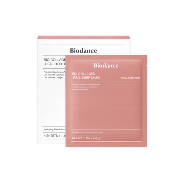 Biodance Mascarilla Facial de Colageno x4