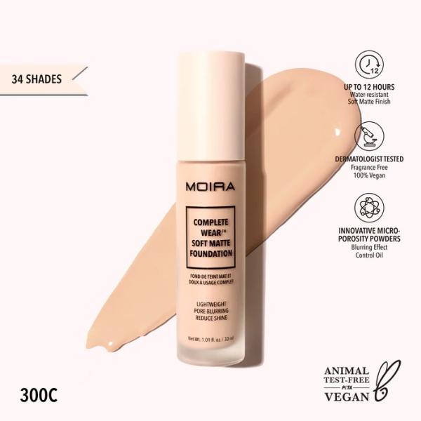 Moira Base Liquida Soft Matte Wear