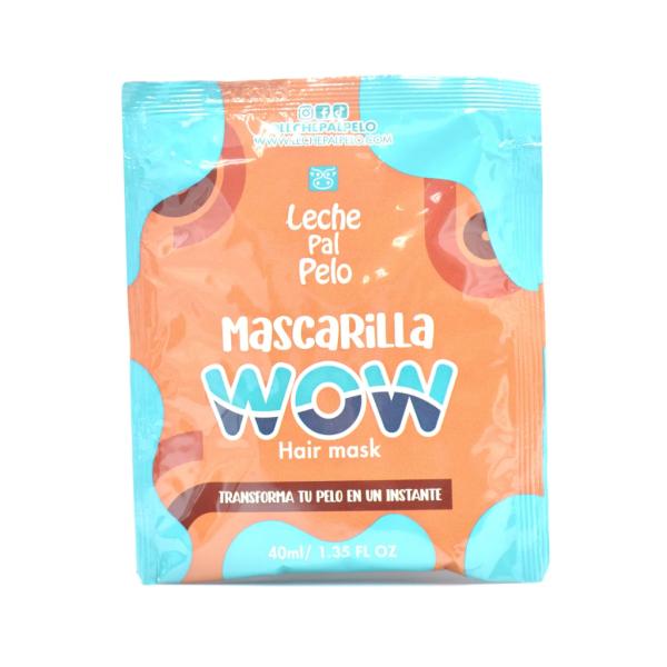 Leche pa'l Pelo Sobre de Mascarilla Capilar WOW 40ml