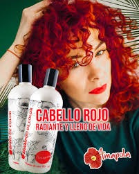 Leche pa'l Pelo Shampoo de Baño de Color Amapola