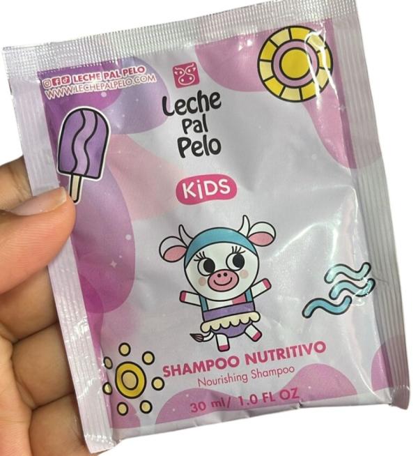 Leche pa'l Pelo Shampoo Natrutivo Kids 30ml