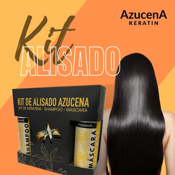 Keratina Azucena Set Capilar de Alisado de Azucena