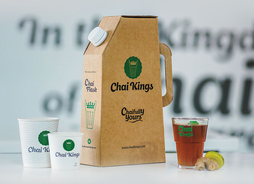 Chai Kings Flask