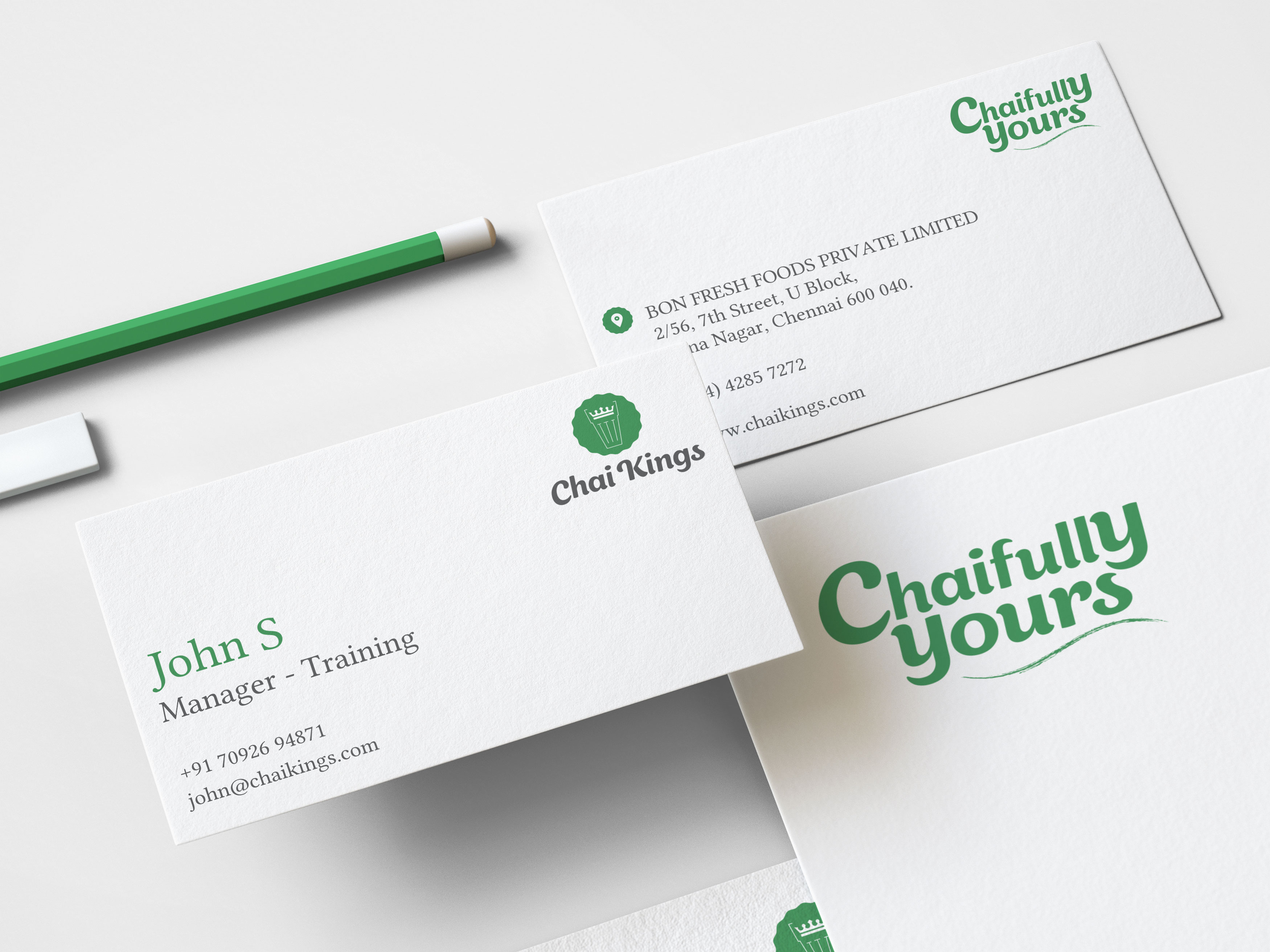 Chai Kings Business Card