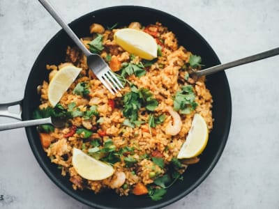 Jollof & Plantain Bowl