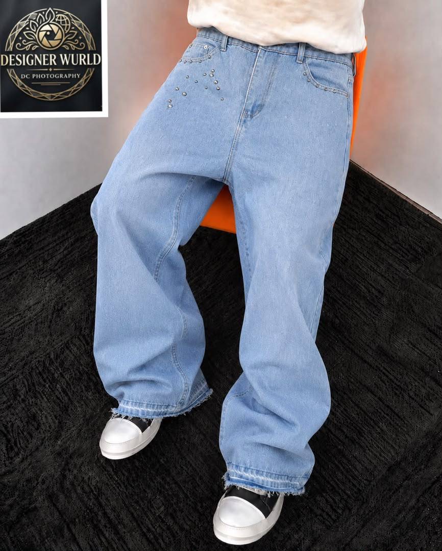 Male baggy jeans — photo 1