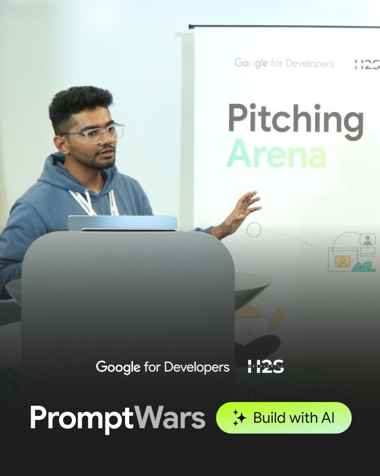1st Runner Up at Google Prompt Wars building Snow Bros AI in 24 Hours
