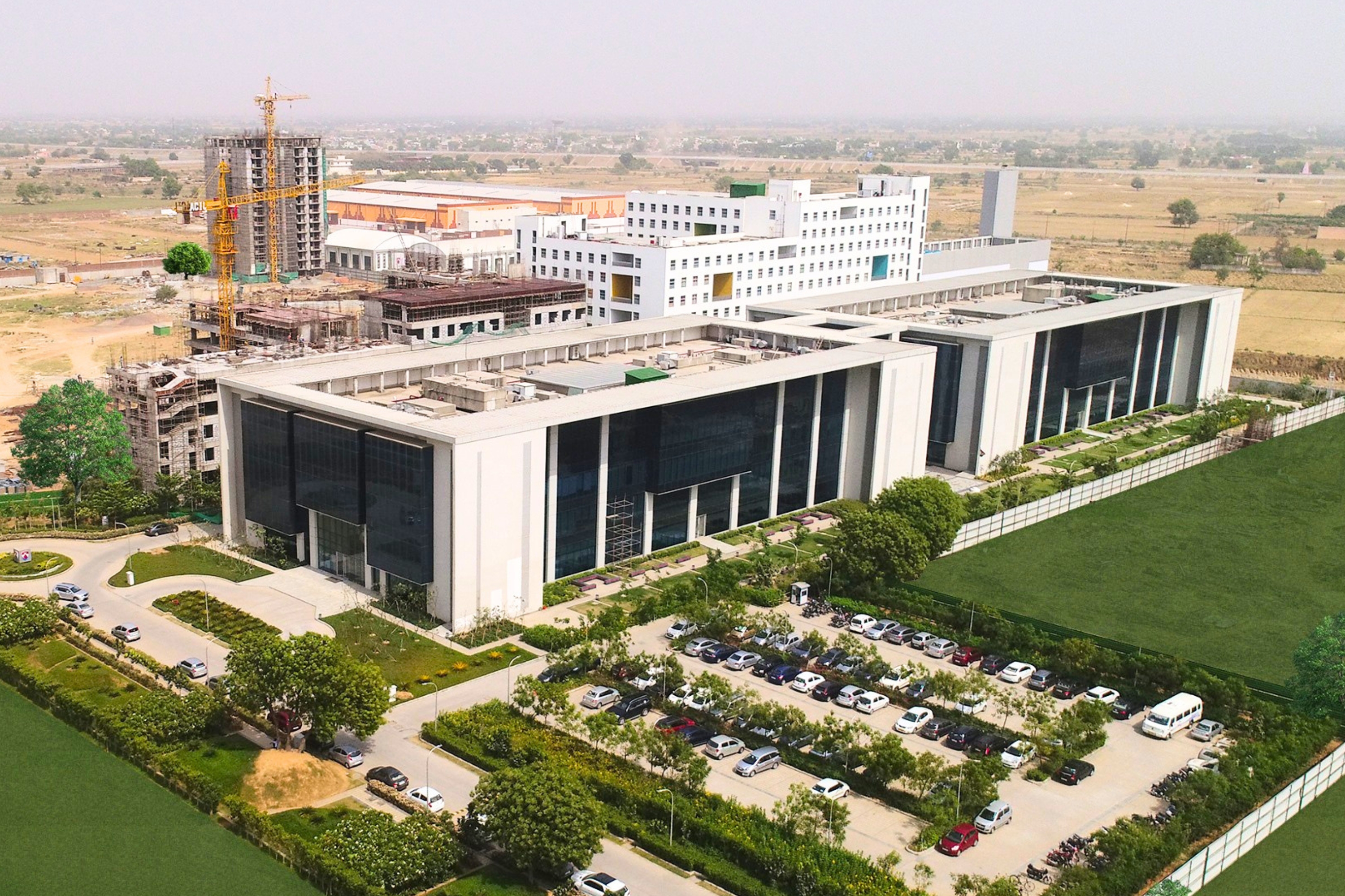 Bennett University Campus view