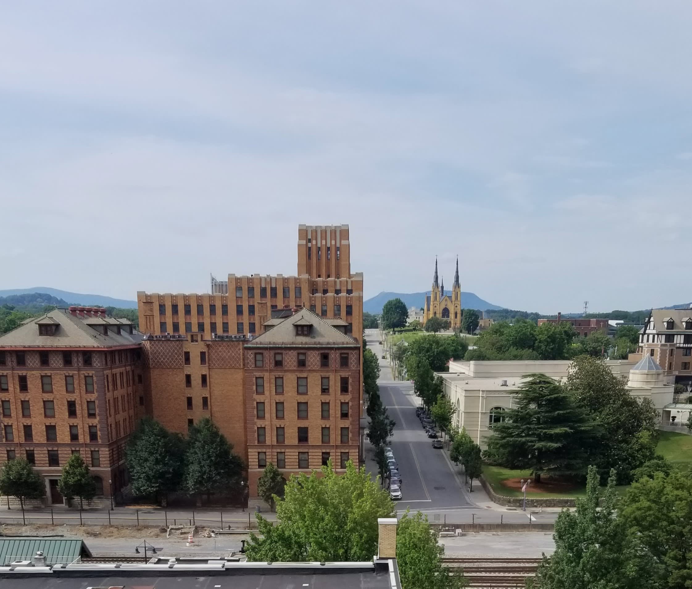 View of Roanoke, Virginia from The Liberty Trust