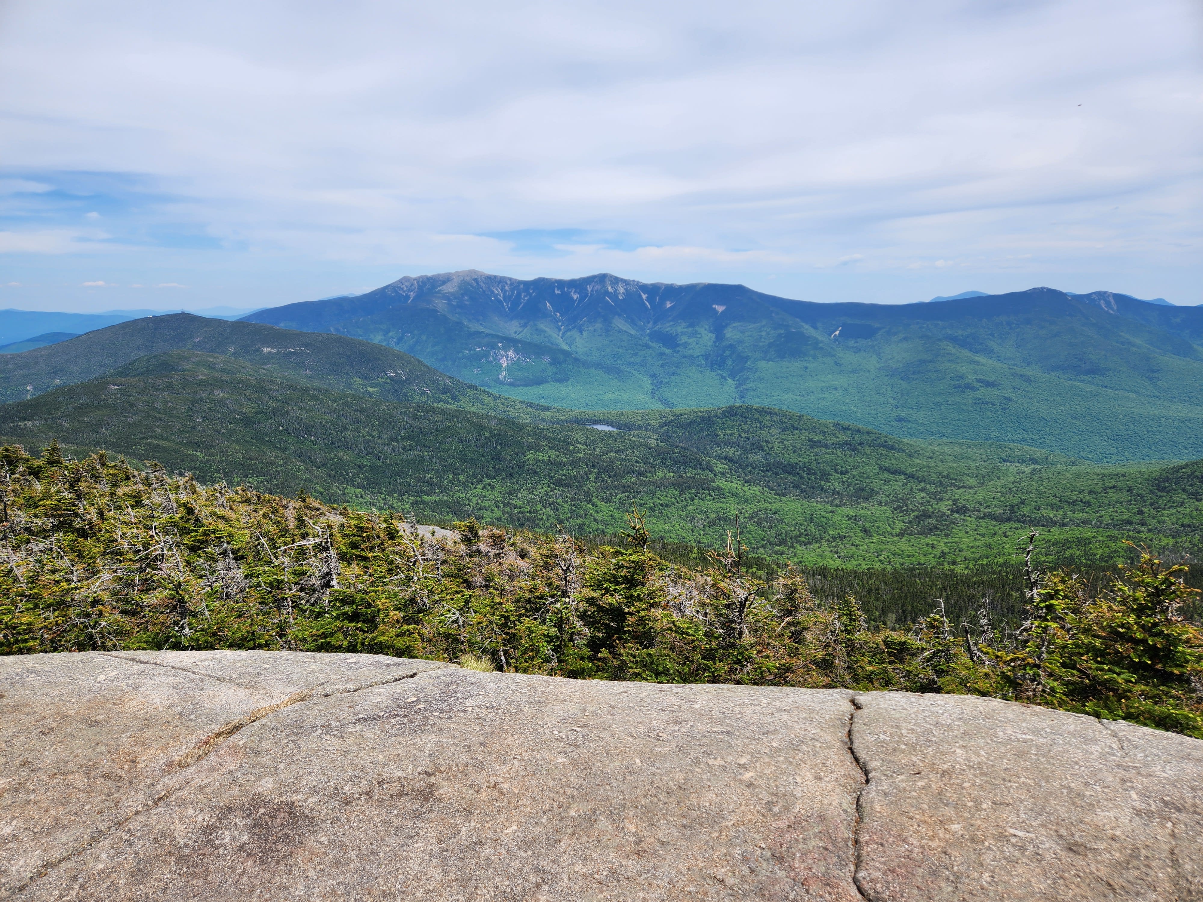 View of Franconia Rigde in the distance