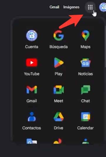 Desde el navegador Chrome. paso 1