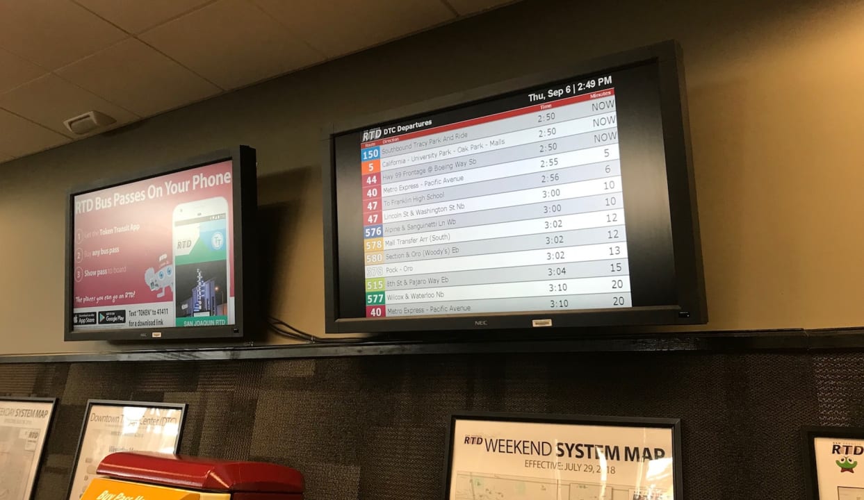 Second lobby signage installation