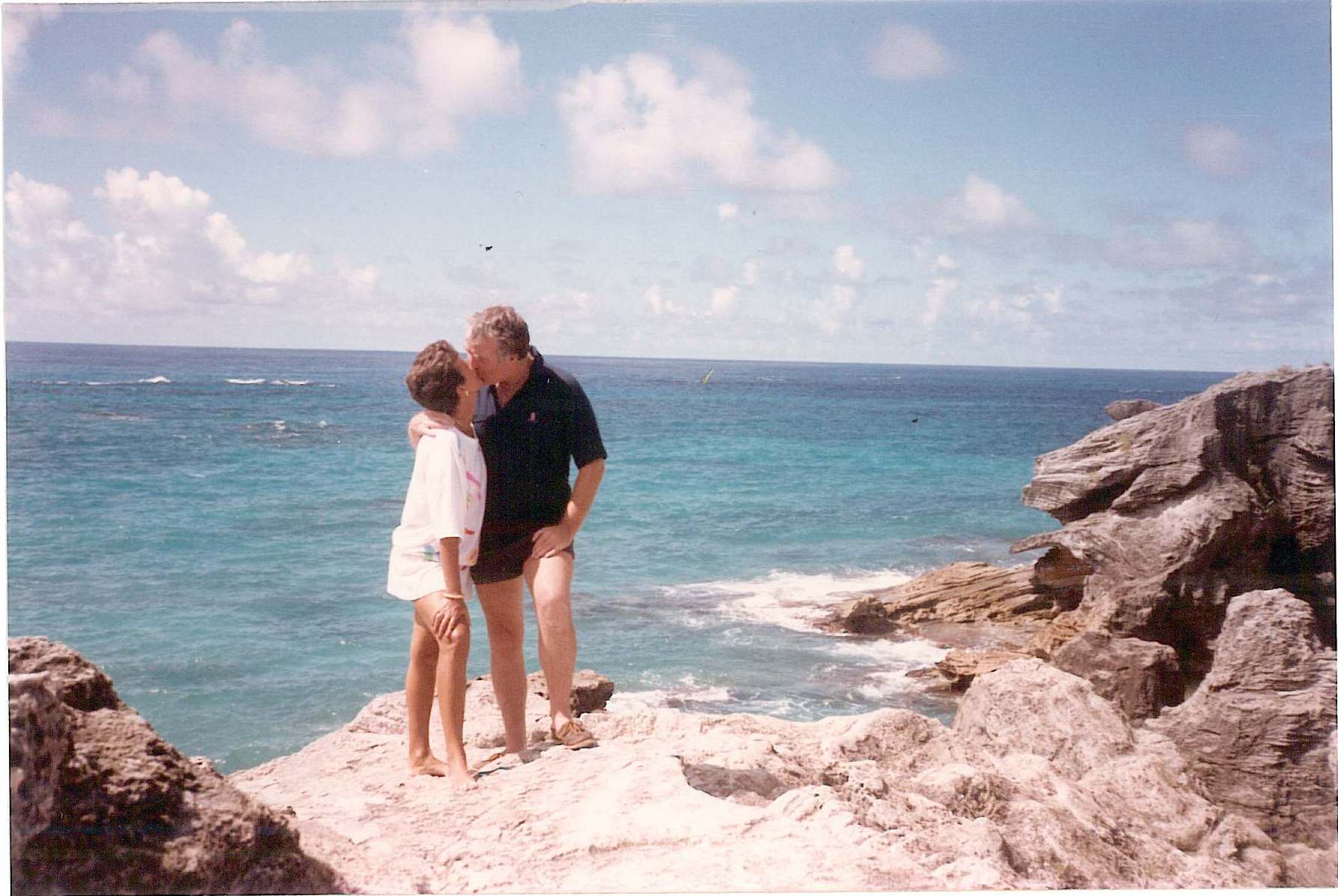 Jim and Ann Marie on their honeymoon