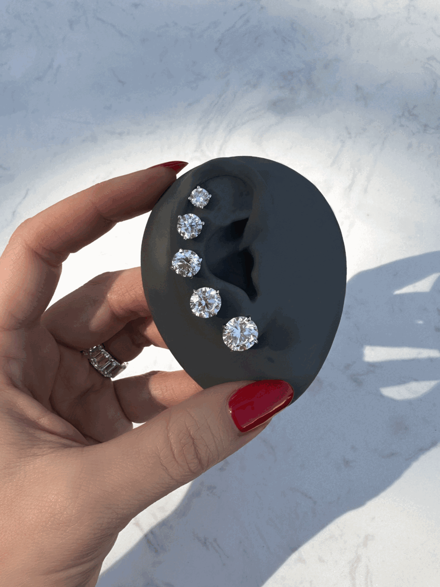 The gift of GIA Diamond Studs 💎 JR Dunn Jewelers