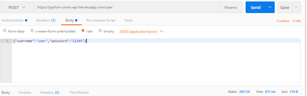 GitHub - jrleon90/python-comic-api: Python API build with Flask