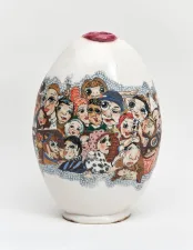 porcelain sculpture
