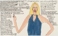 drawing of Vanna White