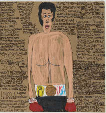 drawing of ROCKY BALBOA