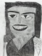 pencil portrait of a woman