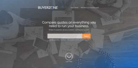 thumbnail of b2b website page