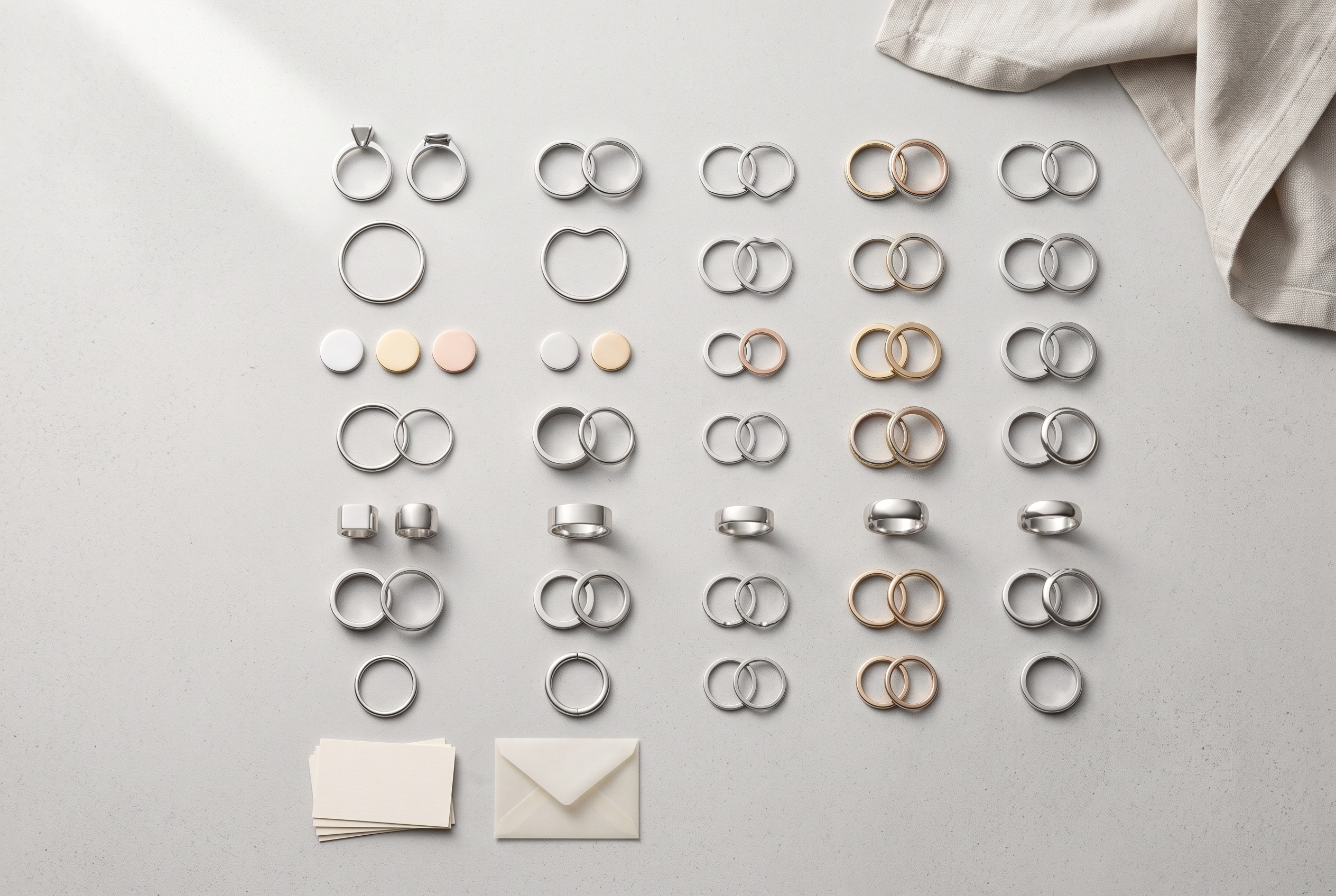 Lab grown wedding ring compatibility comparison matrix
