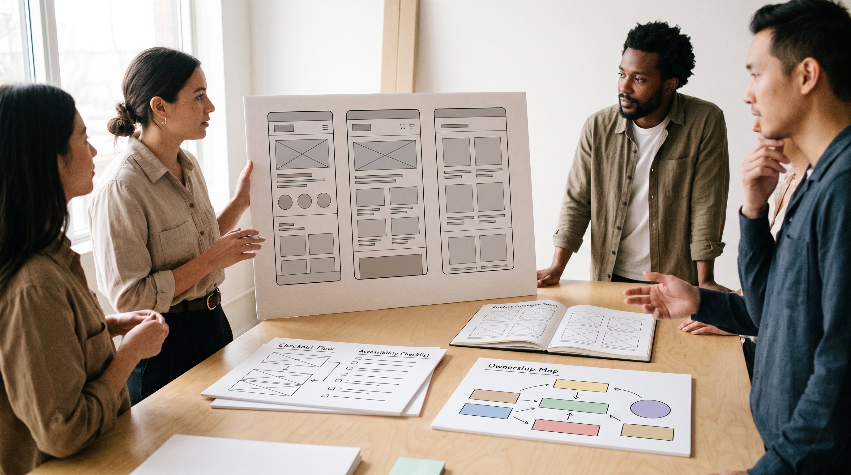 Ecommerce website requirements and launch planning